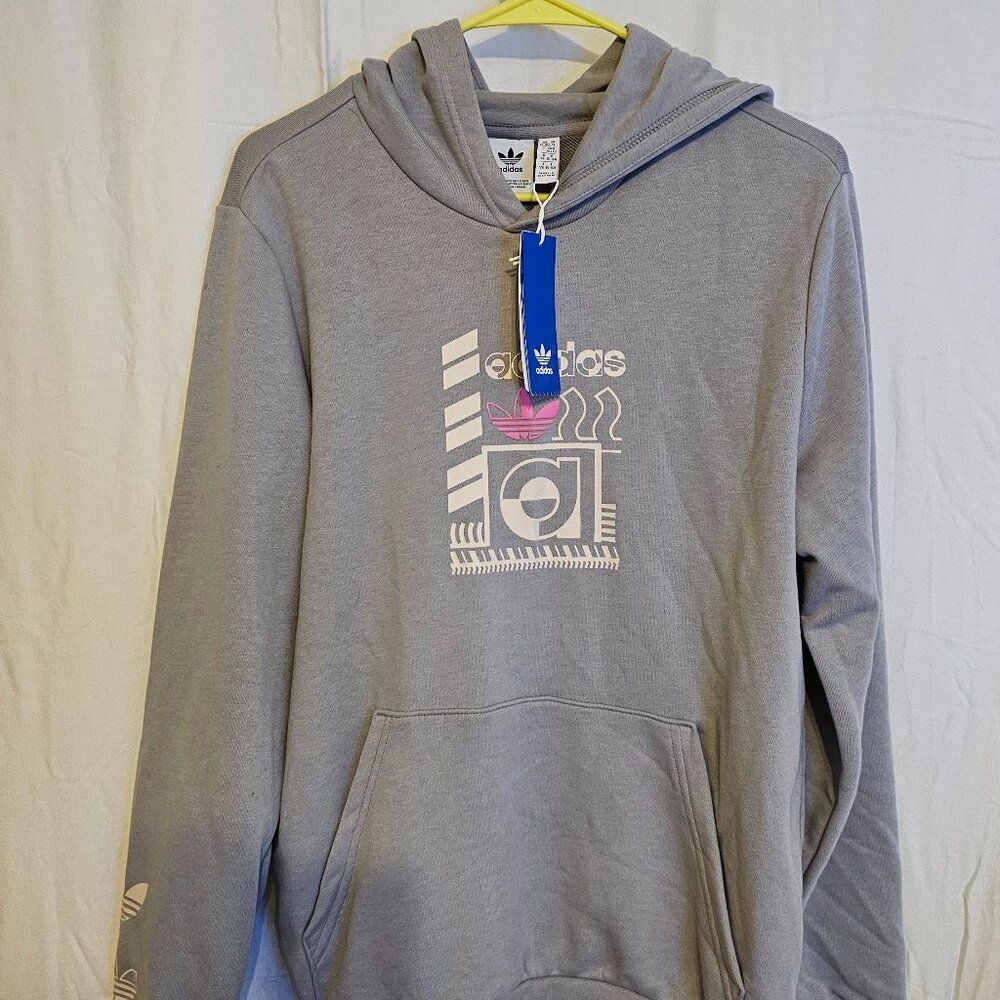 Adidas GRAPHIC PRINT HOODIE NWT (YXL)